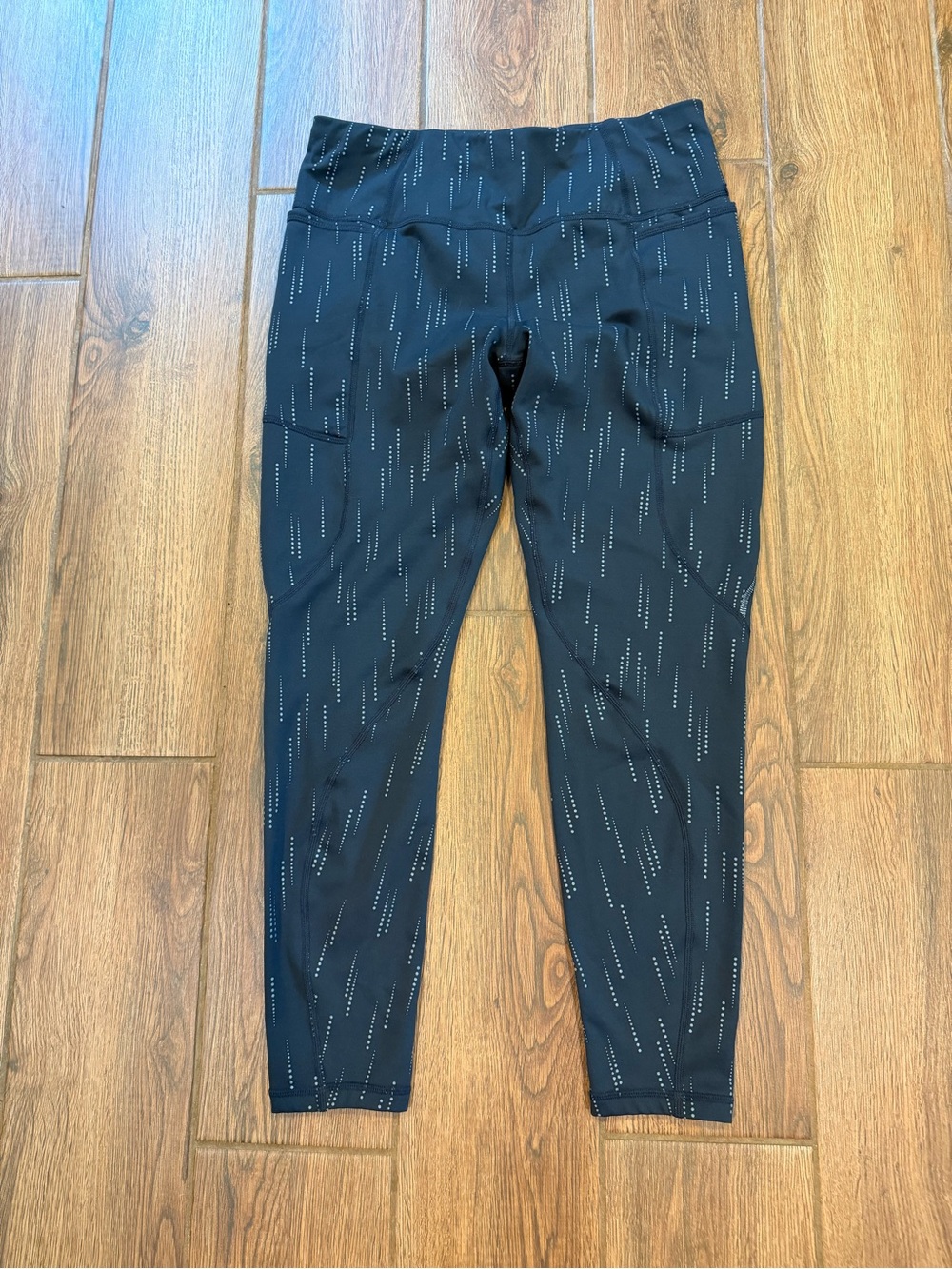 Sweaty Betty Women’s Therma Full Length Black Pocket Stretch Leggings Size 10